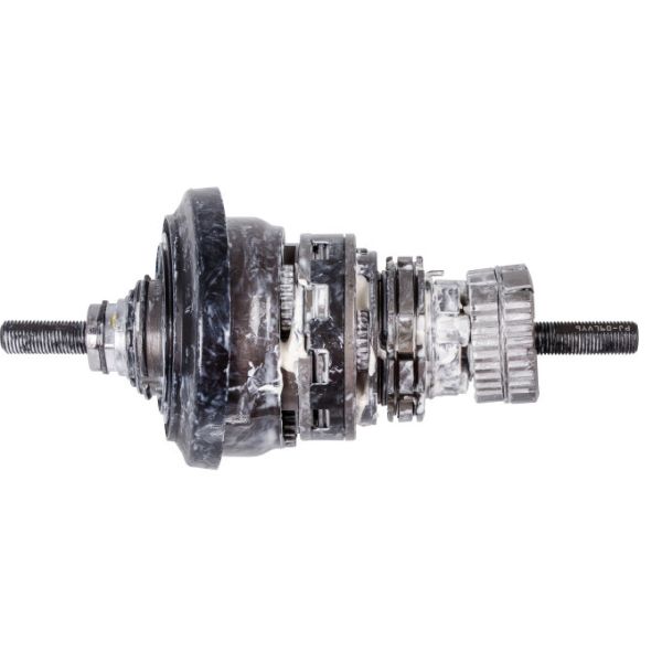 Shimano interne Nexus 7 Bremsnabe SG-C3001-7c (175,5 mm Achse) – Silber