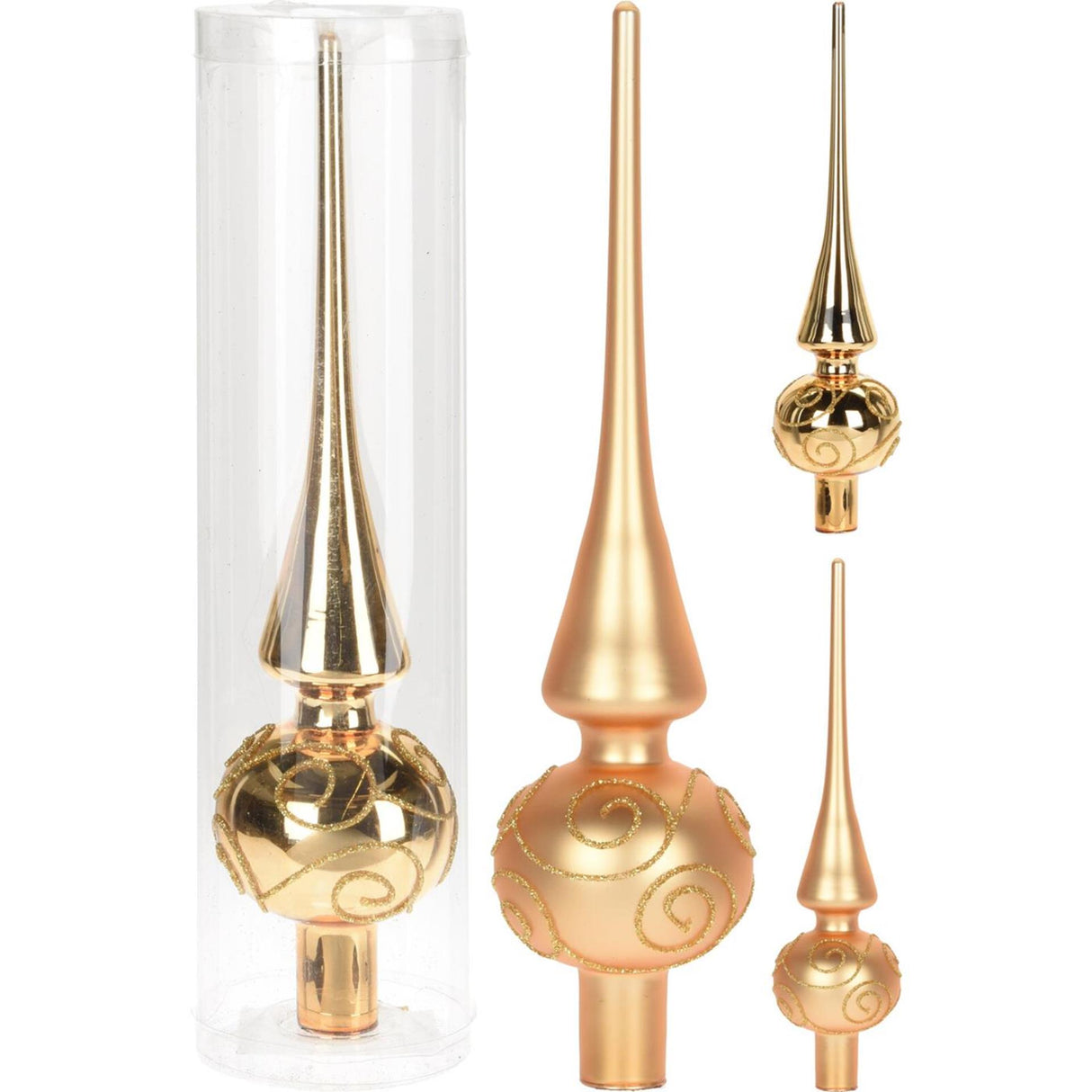 Peak Goldglas 25cm 2 sortiert