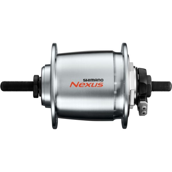 Shimano Nabendynamo dh-c6000-1r 36 Löcher 6 V 1,5 Watt für Rollenbremse – Silber