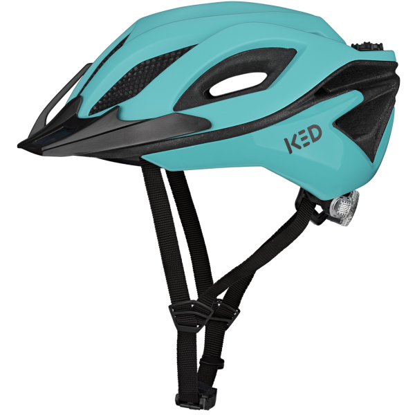Ked Fahrradhelm Spiri II Trend L (55-61 cm) – mattgrünblau