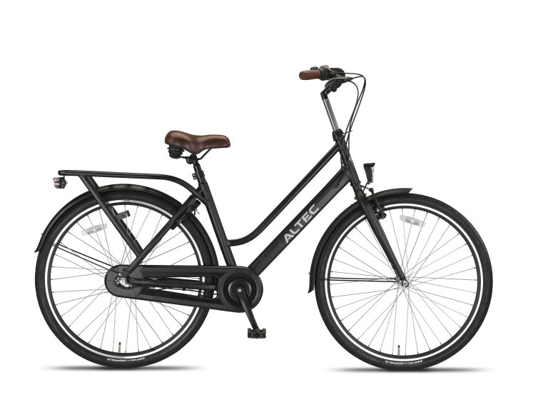 Altec Manta 28 Zoll 55 cm Damen 3V Rollerbrake Matte Schwarz