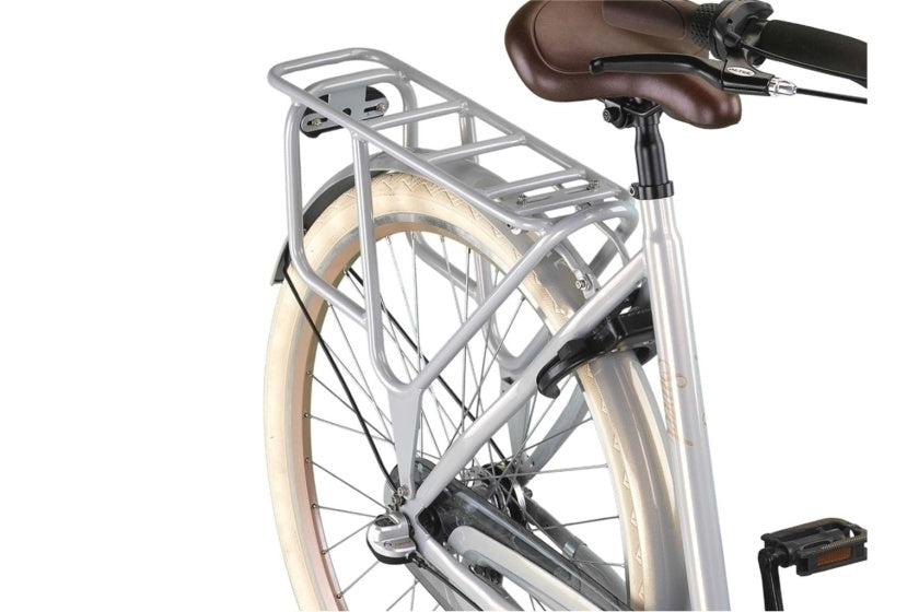 Altec süßes Mutterfahrrad 28 Zoll 56 cm Damen 3G Rollenbremse Silber