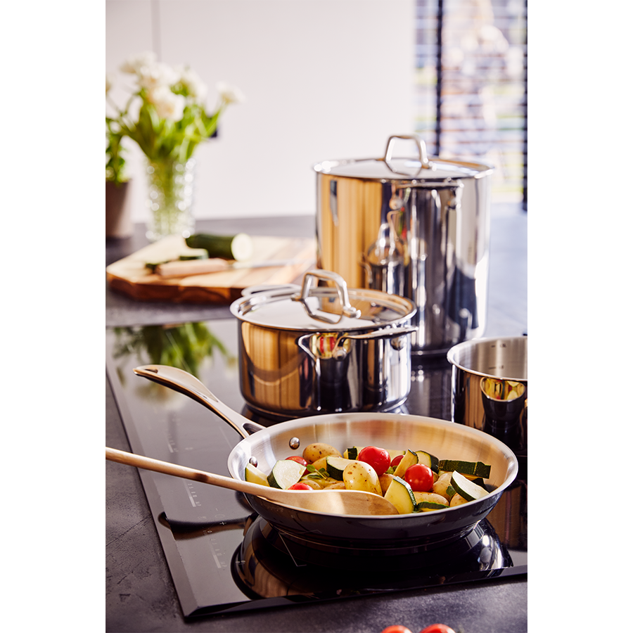 Alva chef kookpot met deksel ø16cm