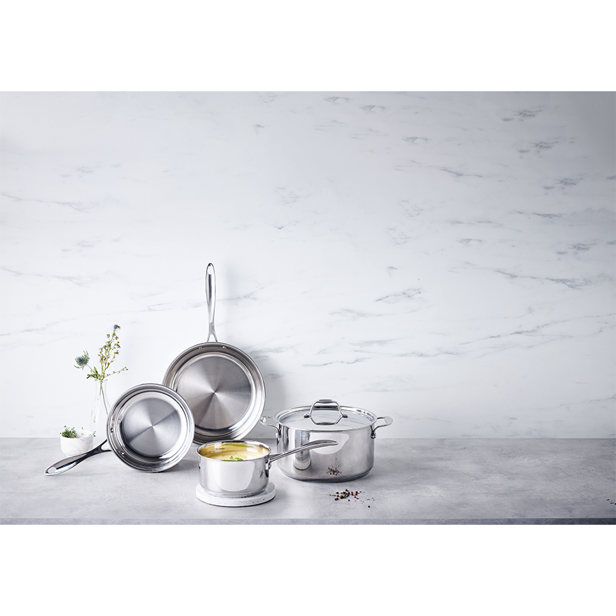 Alva chef kookpot met deksel ø18cm