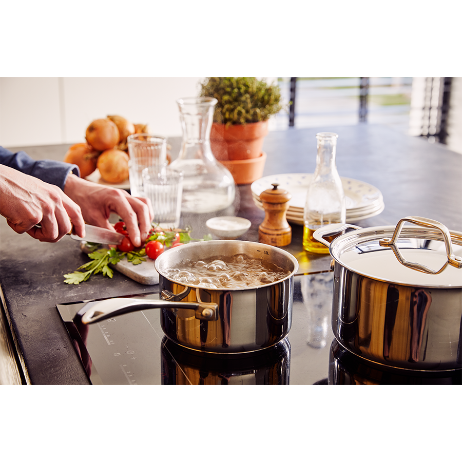 Alva chef kookpot met deksel ø18cm