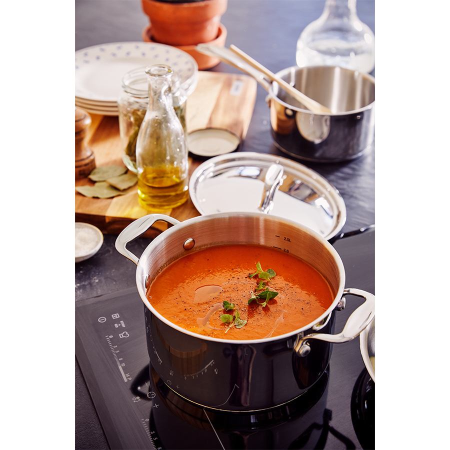 Alva chef kookpot met deksel ø18cm