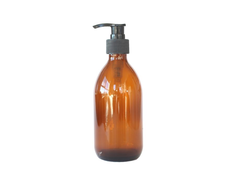 La droguerie écologique Glaspumpflasche – 300 ml – Bernstein