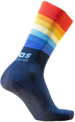 Atlas Sicherheitsschuh Regenbogen-Arbeitskleidungssocke | mehrfarbig | Größe 39 - 4043692447605