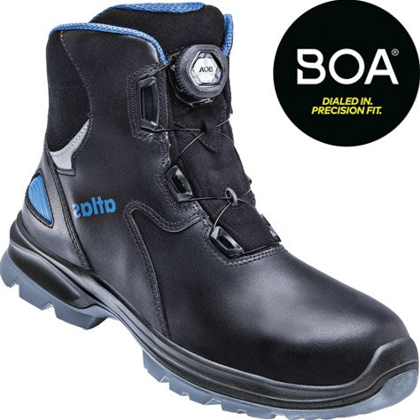 Atlas Arbeitsschuh SL 9845 XP 2.0 boa high S3 | schwarz blau | Größe 41 - 00.012.105.41