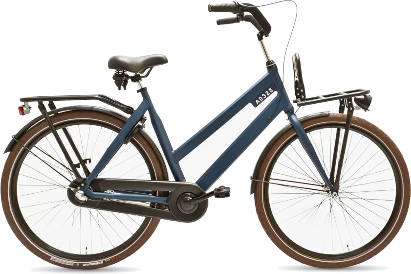 Avalon -Stil 28 Zoll 54 cm Damen 3V Coaster Bremsbremsblau