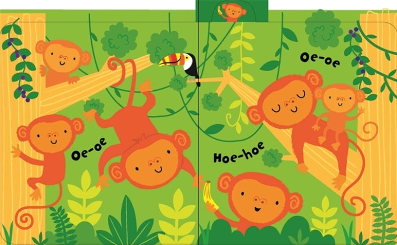Das allererste Klangbuch von Usborne Baby: Dschungel