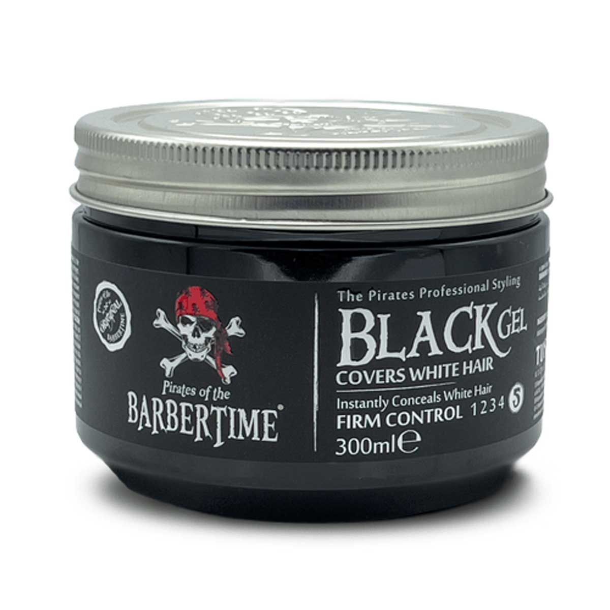 Barbertime schwarzes Gel 300 ml