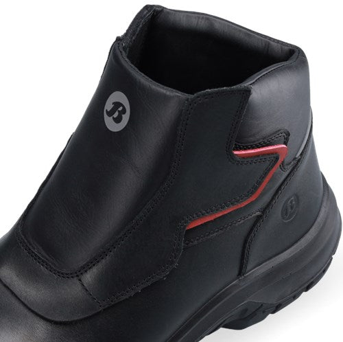 Bata werkschoen pwr428 mid s3 | zwart | maat 42 - 8712843715288