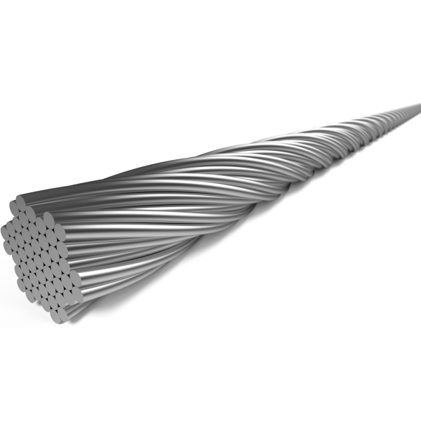 Elvedes Cable Systems BV Schalter Innenkabel Elvedes 2250 mm 7 x 7 Adern Edelstahl ø1,1 mm mit N-Nippel ø4,5 × 4,5 (Karton mit 50 Stück) – Silber