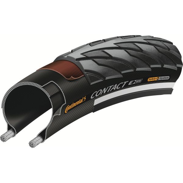 Kontinentaler Reifenkontaktreflex 37-622 Schwarze Reflexion