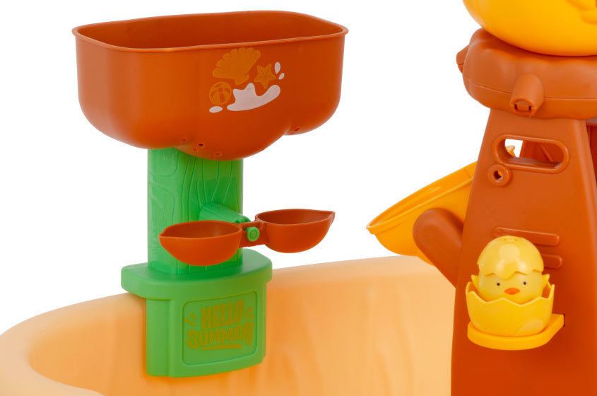 Strandspielzeug Sand- und Wassertisch mit Zubehör 29-teilig