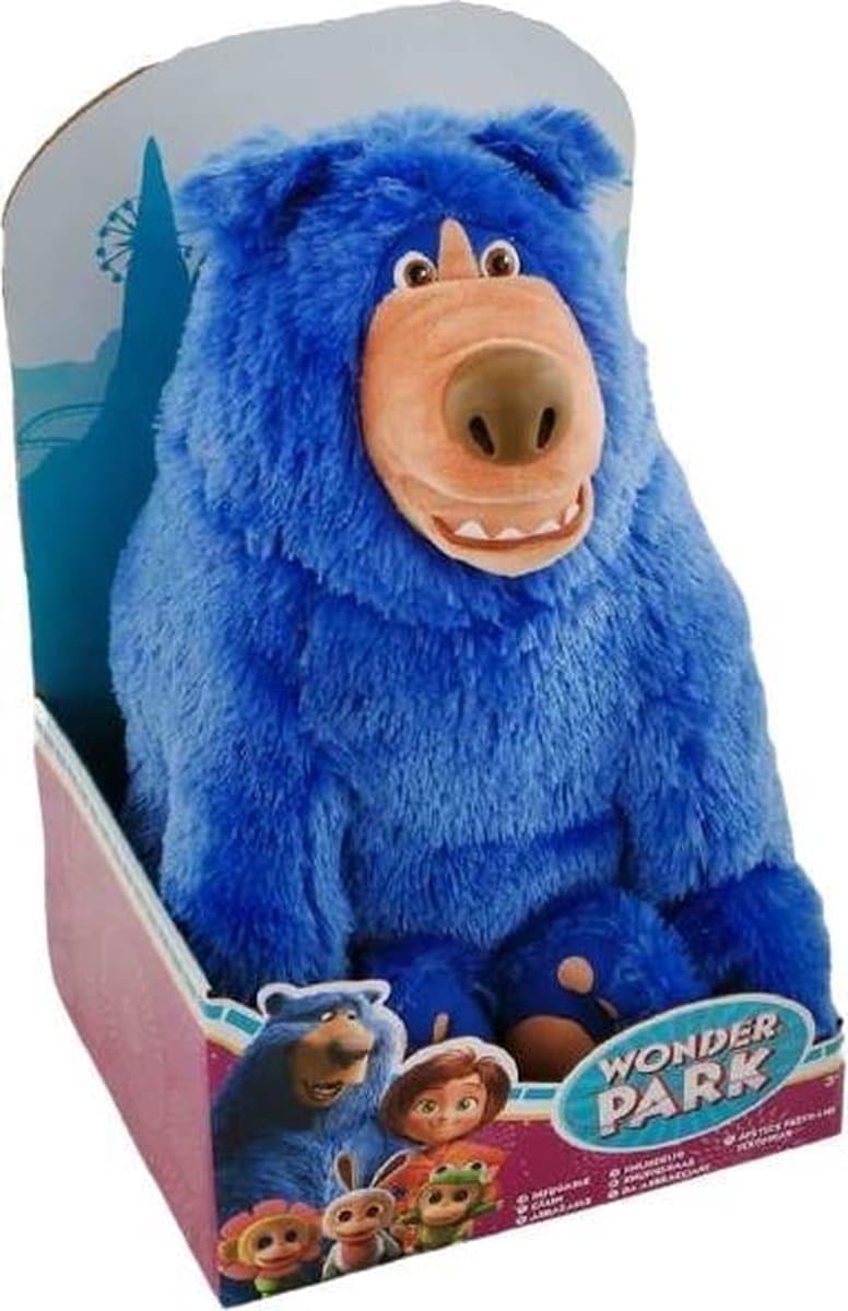 Jonotoys Teddybär Boomer aus der Wonder Park-Serie, 35 cm groß