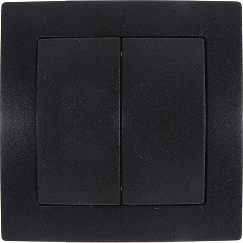 Enzo benson inbouw schakelaar serie zwart - 4650035