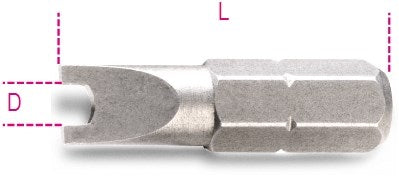 Beta-Bits für Spannschrauben 861sp 12 - 008610660
