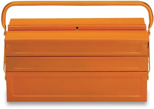 Klappbarer Werkzeugkoffer Beta, fünfteilig, Stahlblech C20 - 021200001