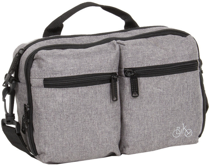 Bike Drops Lenkertasche mit Schultergurt Nylon 3l grau
