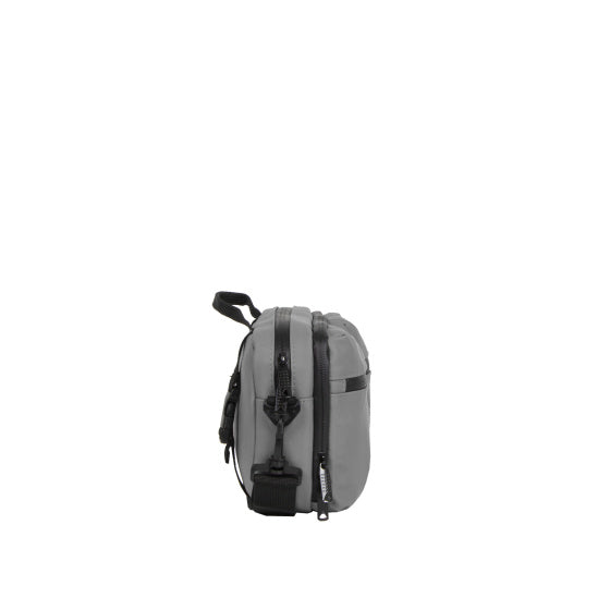 Fahrradspritzwasserabweisende Lenkertasche mit Schultergurt 3l grau