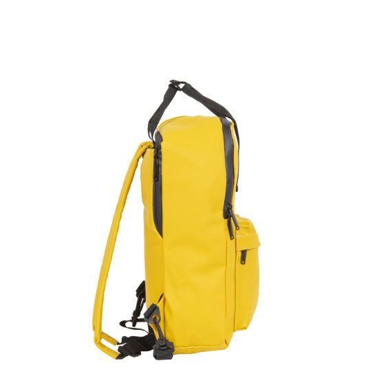 Bike Splash wasserabweisender Fahrradrucksack 17l gelb
