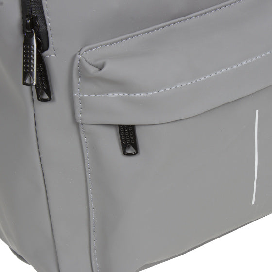 Bike Splash wasserabweisender Fahrradrucksack 17l Grau