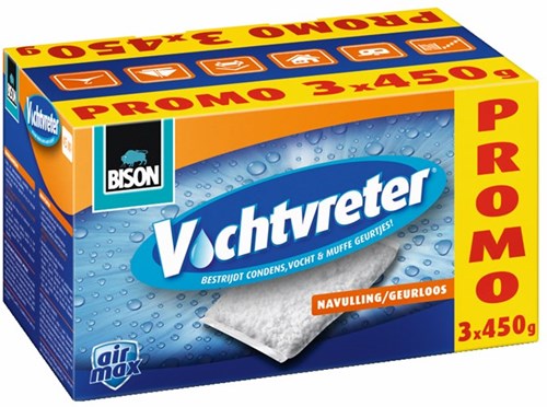 Bison Feuchtigkeitsabsorber Ultra Nachfüllung 3x450g
