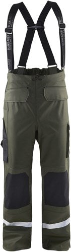 Blåkläder regenbroek level 2 13052003 | army groen | maat m - 7330509570760