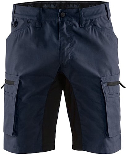Blåkläder service short stretch 14491845 | donker marineblauw zwart | maat 50 - 7330509535783