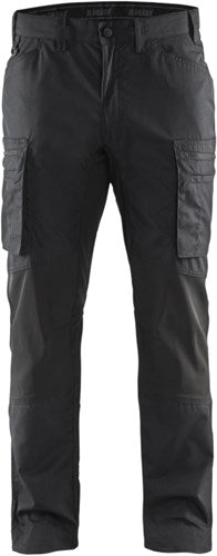 Blåkläder service werkbroek met stretch 14591845 | zwart | maat 62 - 7330509463024