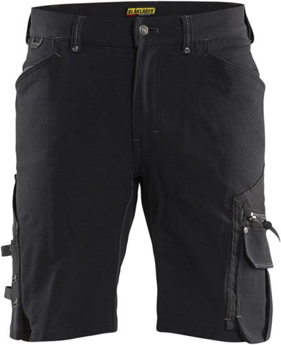 Blåkläder short 4-weg stretch x1900 zonder spijkerzakken 19871644 | zwart | maat 52 - 7330509688472