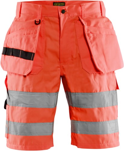 Blåkläder short high-vis 15351811 | high vis rood | maat 64 - 7330509670088