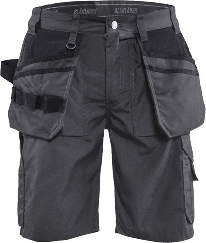 Blåkläder short lichtgewicht 15261845 | donkergrijs zwart | maat 56 - 7330509483046