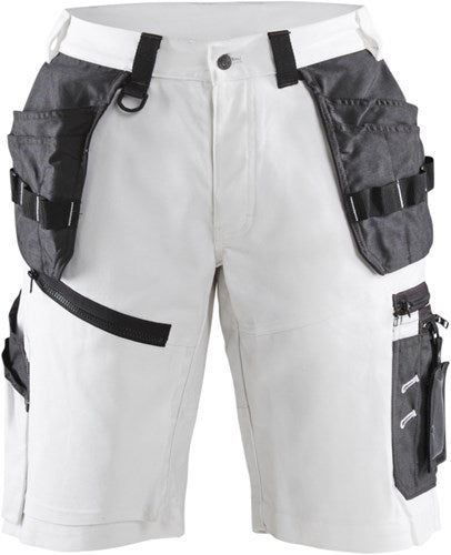 Blåkläder short x1500 15121210 | wit donkergrijs | maat 58 - 7330509754931