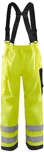 Blåkläder vlamvertragende regenbroek 13032009 | high-vis geel | maat l - 7330509414217
