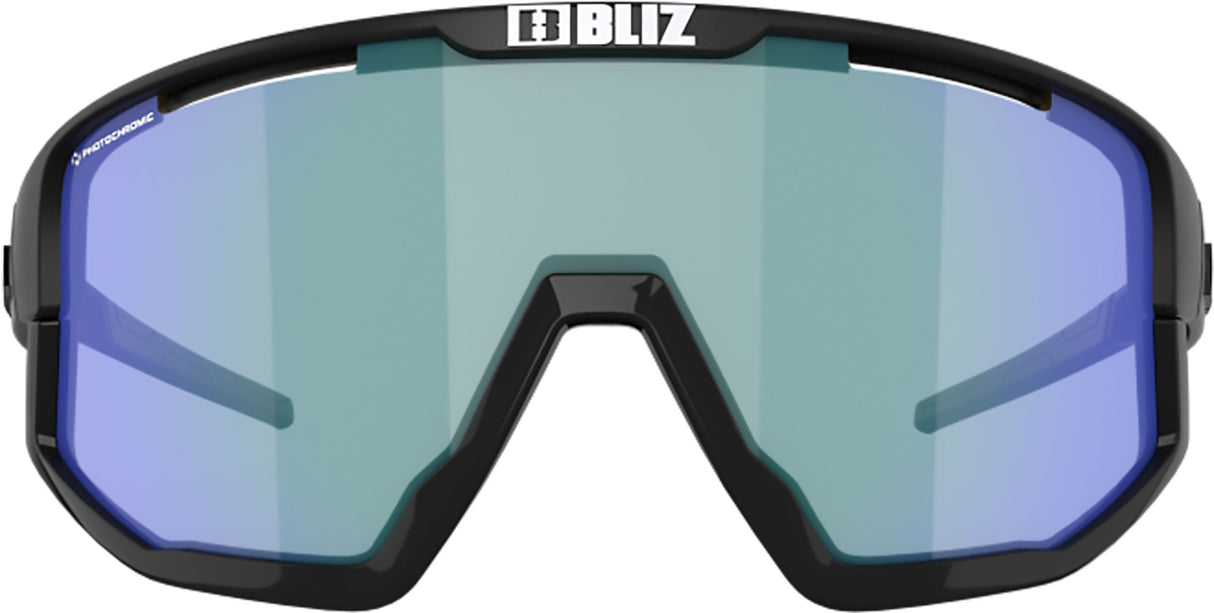 Bliz Vision Nano Optics Braun mit Blau-Multi | photochrom - Sportbrille