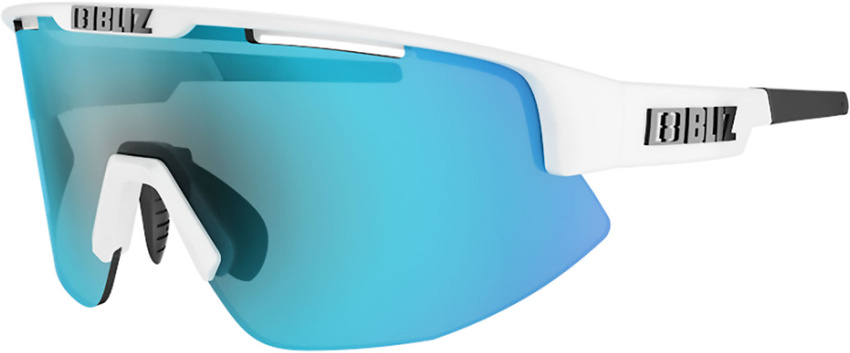 Bliz Matrix Small Smoke mit blauen Multi-Sportbrillen