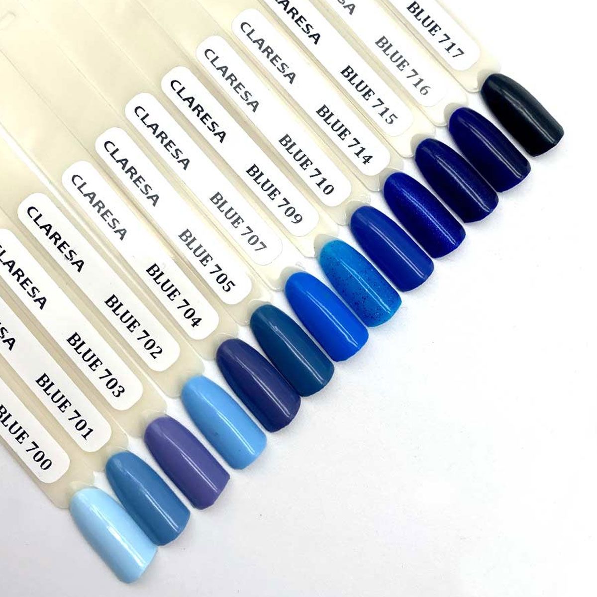 Claresa UV-LED-Gel-Nagellack, 5 ml, Blau 700 Funfair
