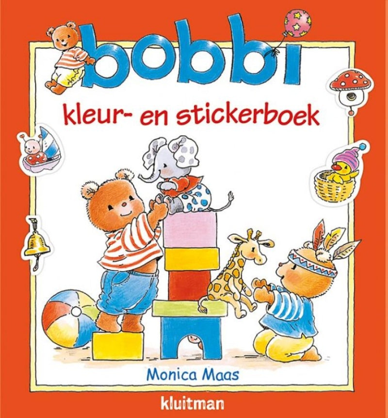 Herausgeber Kluitman Bobbi Colors StickerBoek