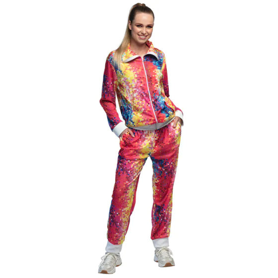 Boland Disco Babe Tracksuit Damen Multicolorgröße XL