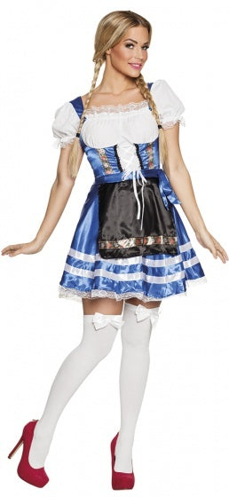 Boland Helena Oktoberfestkostüm Damen blau Größe 40 42