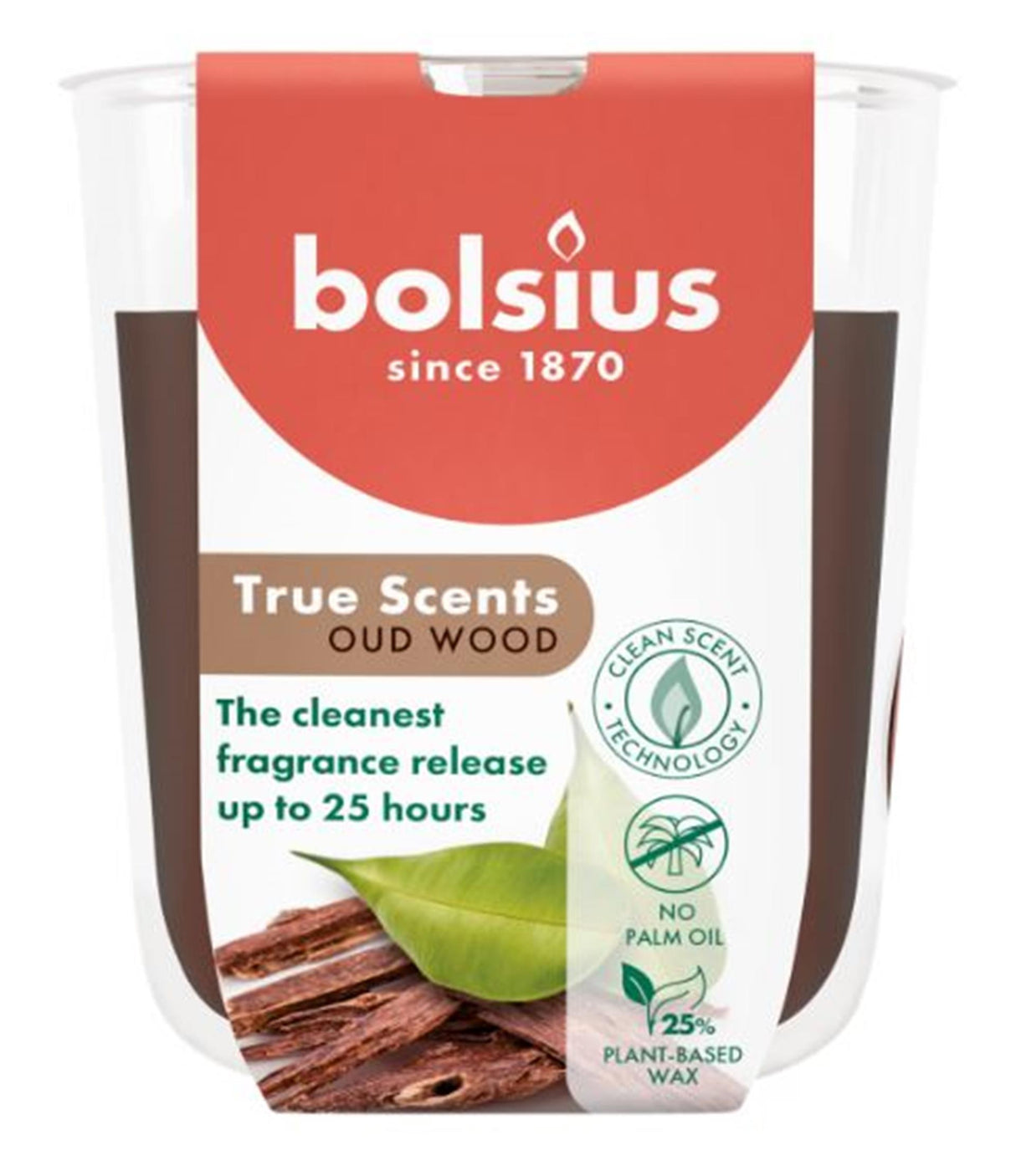 Bolsius Duftglas 80 73 Altholz