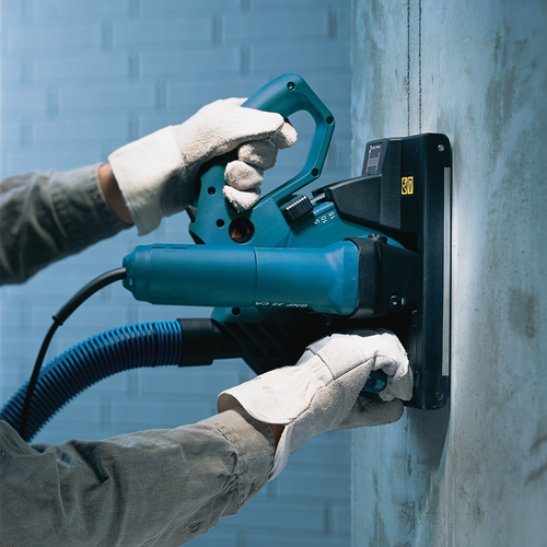 Bosch blauw muurfreesmachine gnf 35 ca (3 x vulring 4 mm, 4 x vulring 6 mm, breekgereedschap, opnameflens, pensleutel gebogen, rondmoer)