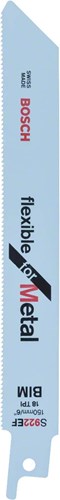 Bosch Zubehör 5x Säbelsägeblatt flexibel für Metall S922EF - 2608656015