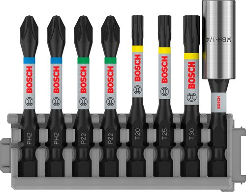 Imp Bosch Zubehör 8-teiliges Act-Control-Bit-Set – 2608522326 – 2608522326