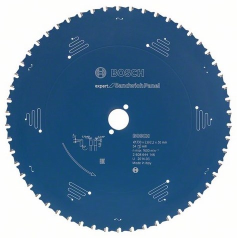 Bosch accessoires cirkzb expert sndwpanl235x30x2.2 1.8x50
