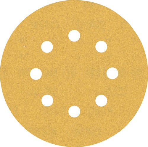 Bosch Zubehör Expert C470 Schleifpapier für Exzenterschleifer 125 mm, 8 Löcher, K180 50-teilig – 1 Stück(e) – 2608900913