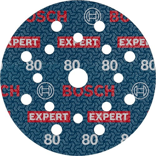 Bosch accessoires expert schuurschijf o780 met film onderlaag, 125 mm, g80, 50x - 2608902409